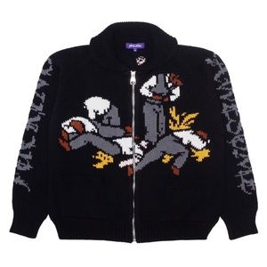 Fucking Awesome - “Us You Them” Cowichan Cardigan